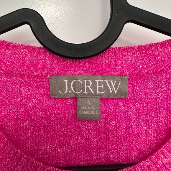 J Crew Merino Linen Cap Sleeve Top, S - Picture 3 of 4